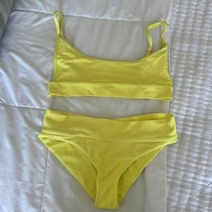 Frankie’s Bikinis Gavin Yellow Bikini